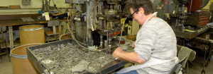 worker at machine